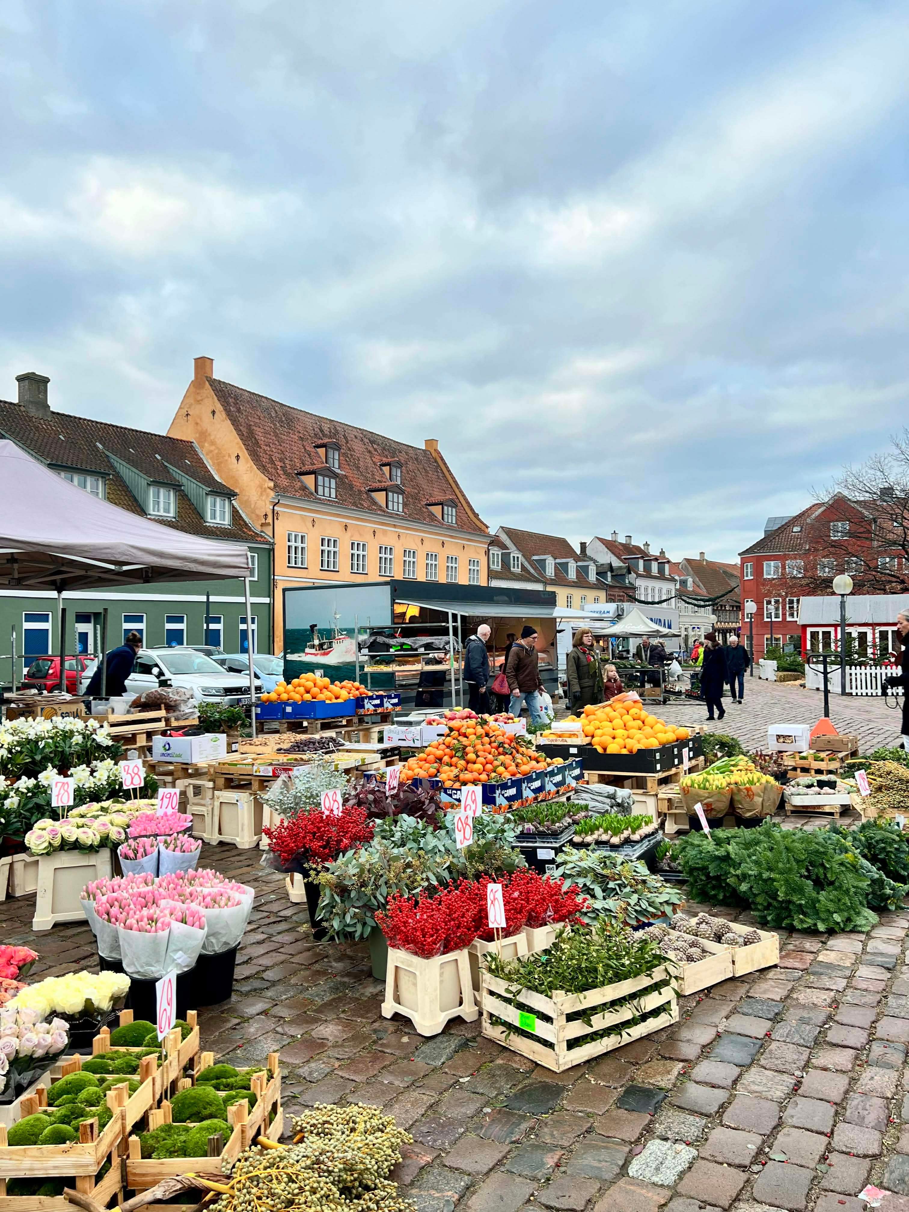 Gadebillede fra Køge
